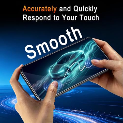 TZGZT 3 Pack Screen Protector for iPhone 16, Tempered Glass, Case Friendly - color: iPhone 16 Clear