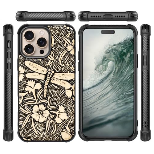 Genuine Leather Wallet Case for iPhone 16 Pro 6.3'' White | 2-in-1 Magnetic Detachable, Flip Folio Cover, Card Slots, RFID Blocking, Shockproof Protection - color: White, size: 16 Pro 6.3‘’