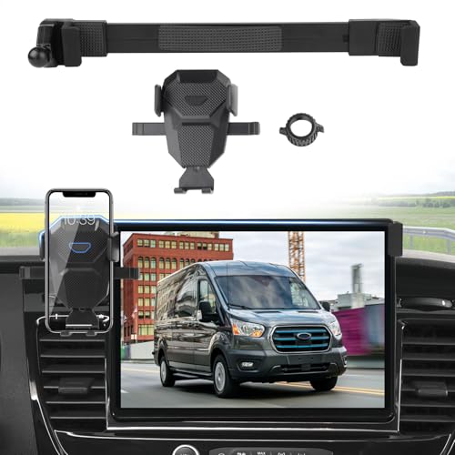 Sunsdrew Car Phone Holder for 2022-2026 Ford Transit Accessories 12" Screen - size: For Transit