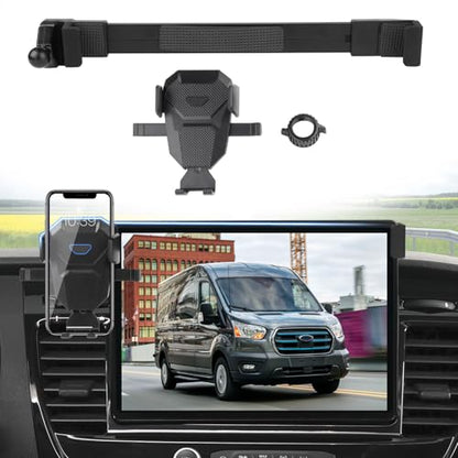 Sunsdrew Car Phone Holder for 2022-2026 Ford Transit Accessories 12" Screen - size: For Transit