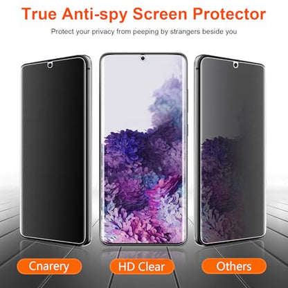 2 Pack for Samsung Galaxy S20 Plus Anti-Glare Matte Privacy Screen Protector 6.7 inch, Smooth and Responsive Touch Flexible EPU Film, [Support Fingerprint Unlock] [Self-Healing] [Not Glass] - size: Samsung Galaxy S20 Plus 6.7 Inch