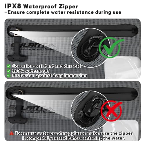 EULANT IPX8 Waterproof Phone Pouch,Reusable Fanny Pack Dry Bag | Fanny Pack Dry Bag with Screen Touch Sensitive for Beach Swimming,Boating,Kayaking,Rafting - color: Dark Gray, size: 1 PC