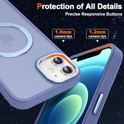 Magnetic for iPhone 11 Case with Ring Stand, Sierra Blue - color: Sierra Blue, size: Iphone 11 6.1 inches