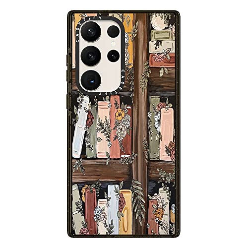 CASETiFY for Galaxy S23 Ultra Case - Impact | 8.2 ft. Drop Protection | Bookshelf Garden by KT's Canvases | Black - color: Bookshelf Garden, size: Galaxy S23 Ultra (6.8")