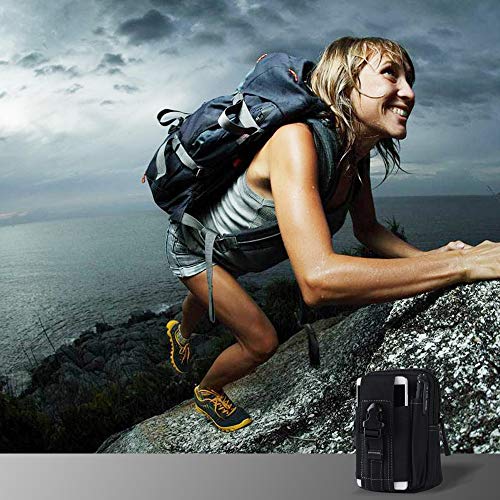Waist Cell Phone Holster Belt Bag Universal Outdoor Phone Pouch Case Gadget Pocket for iPhone X 8 7 6 6s Plus Samsung Galaxy S8 S7 S6 S5 S4 S3 Note 8 5 4 3 2 LG HTC Etc - color: Camouflage