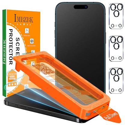IMBZBK Matte Screen Protector for iPhone 17 Pro Max, 3+3 Pack - color: 17 Pro Max-Transparent