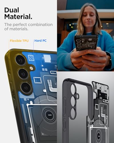 Spigen for Galaxy S24 FE Case, Ultra Hybrid [No Magnet Ring] [Anti-Yellowing] - Zero One - color: Zero One, size: Galaxy S24 FE