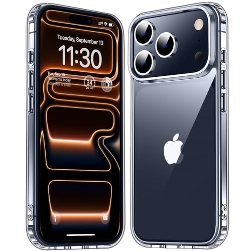 MOZOTER for iPhone 17 Pro Max Case Clear,[Anti-Yellowing] [Non-Slip] Shockproof Bumper Phone Cover,Slim Thin Cute Case for iPhone 17 Pro Max 6.9 inch-Clear - color: Ultra Clear, size: For Phone 17 Pro Max-6.9"