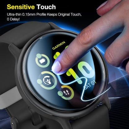 LK 6 Pack for Garmin Vivoactive 6 / Vivoactive 5 Screen Protector 42mm, TPU - size: 42mm