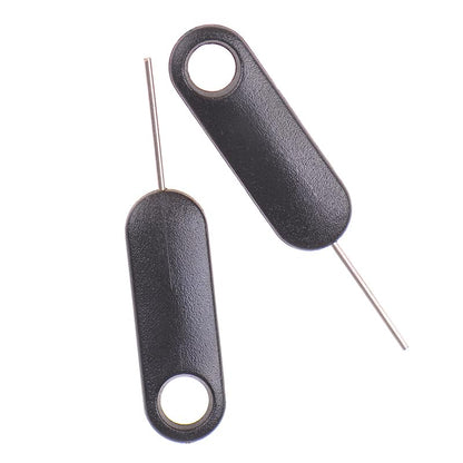 10 Pack SIM Card Pins with Keychain Hole - Universal Sim Card Tray Removal Tool