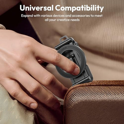 ULANZI SK29 Magnetic Phone Tripod, Foldable Mini Tripod Mount for MagSafe
