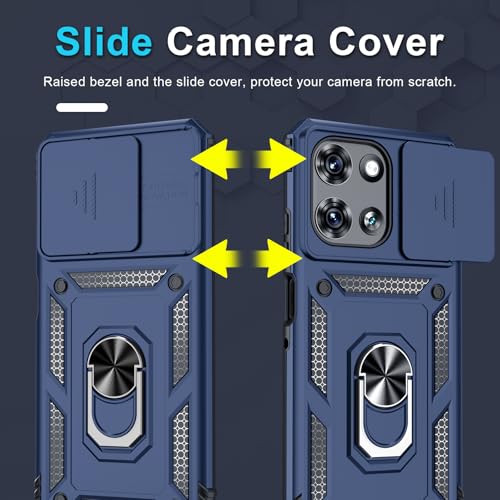 for Moto G Power 5G 2026/2025 Case Built in Slide Camera Cover Blue - color: Blue, size: Moto G Power 5G(2025)