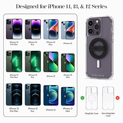 Case-Mate Magnetic Phone Loop Grip - MagSafe Holder - Black - color: Black