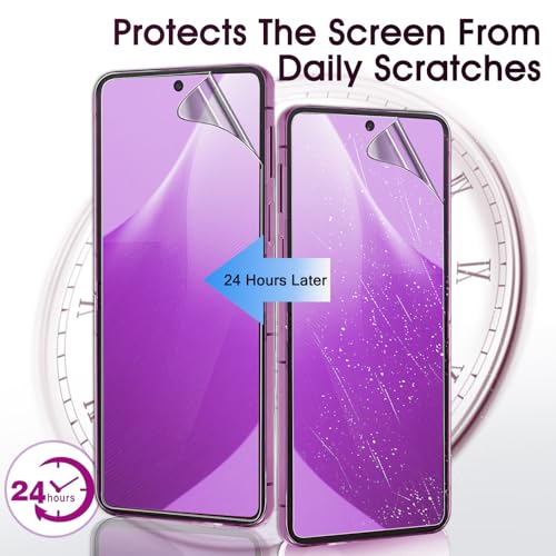 2 Sets Privacy Screen Protector for Samsung Galaxy Z Flip 7 6.9" - size: Samsung Galaxy Z Flip 7