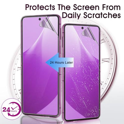2 Sets Privacy Screen Protector for Samsung Galaxy Z Flip 7 6.9" - size: Samsung Galaxy Z Flip 7