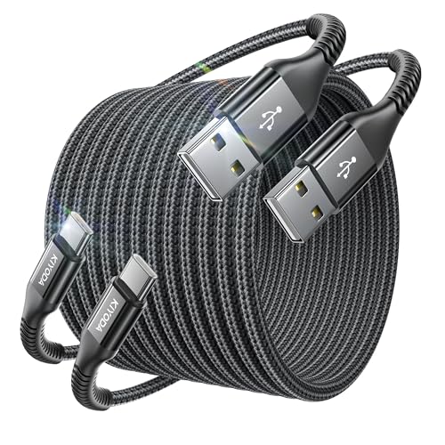 USB A to USB C Cable 3A Fast Charging [2Pack 3FT], USB C Cable for CarPlay - color: Black, size: 3FT, style: USB A to USB C