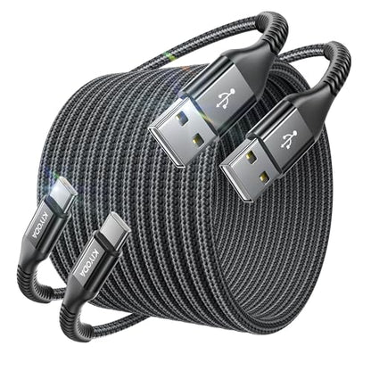 USB A to USB C Cable 3A Fast Charging [2Pack 3FT], USB C Cable for CarPlay - color: Black, size: 3FT, style: USB A to USB C
