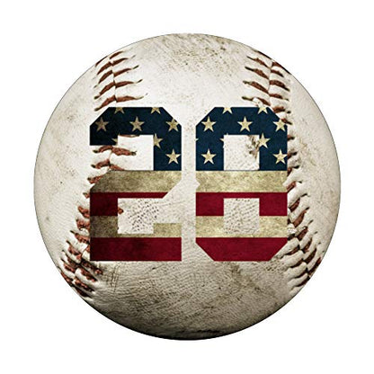 Baseball number 28 with American USA flag phone stand PopSockets PopGrip: Swappable Grip for Phones & Tablets