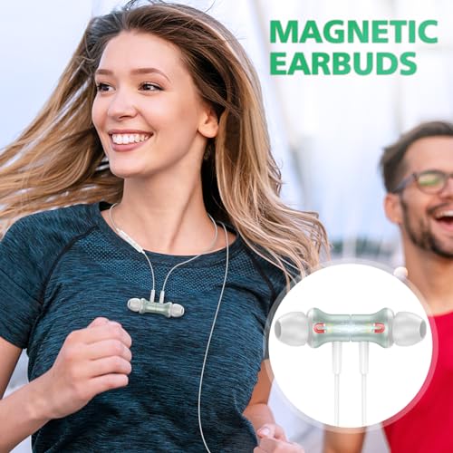 ASKUBSKU Wired Earbuds USB C for Samsung S26 S25 Ultra S24 S22 S23 Fe Green - color: Green