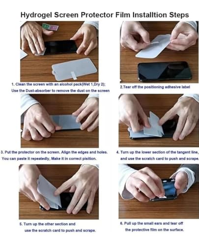 PLAC Matte Hydrogel Screen Protector for iPhone 16 Plus – Anti-Glare, Anti-Fingerprint, Bubble-Free Installation