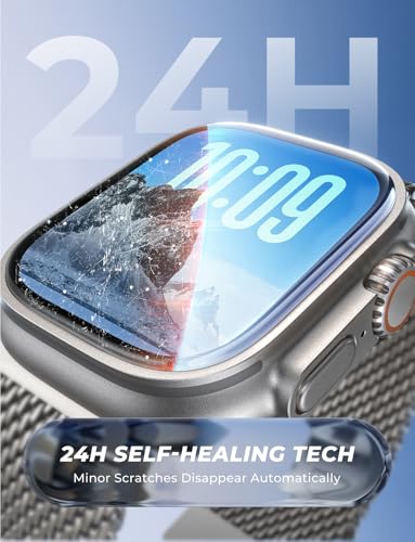 MAGIC JOHN 2 Pack for Apple Watch 49MM Ultra3/Ultra2/Ultra Screen Protector - size: 49MM