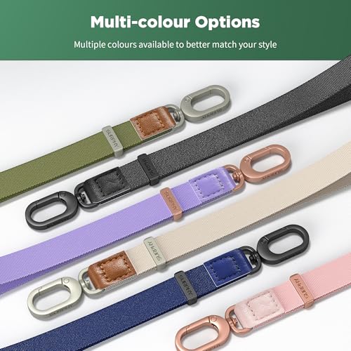 SURPHY Phone Wrist Strap, Keychain Wristlet, Wrist Lanyard with Tether Tab - color: Pink