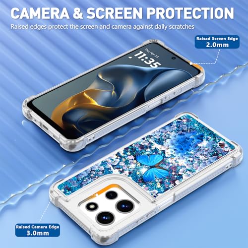 for Moto G 2025/2026 Case, Moto G Play 2026 Phone Case, Blue - color: Blue