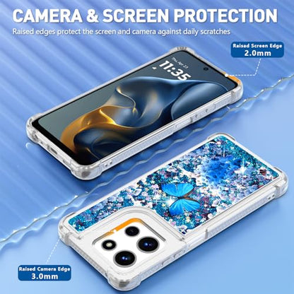 for Moto G 2025/2026 Case, Moto G Play 2026 Phone Case, Blue - color: Blue