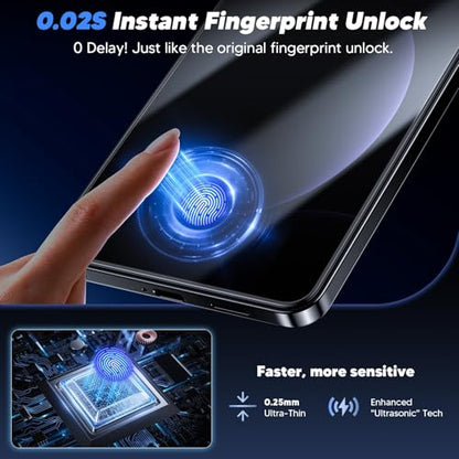 WSKEN Matte Screen Protector for Samsung Galaxy S26 Ultra - [Anti-Glare & Anti-Fingerprint][Smooth as Silk][0.02s Fingerprint Unlock] 9H+ Tempered Glass With Auto Fit Box Zero Bubble,2 Pack