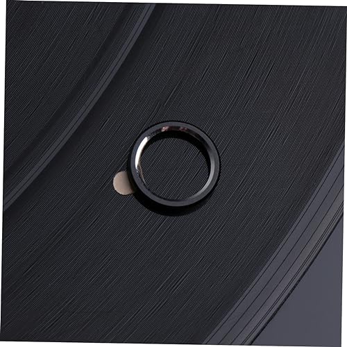 Lurrose 3pcs Metal Phone Lens Protector -scratch Camera Lens Cover for Full Surround Metal Texture Easy Application Black - color: Black