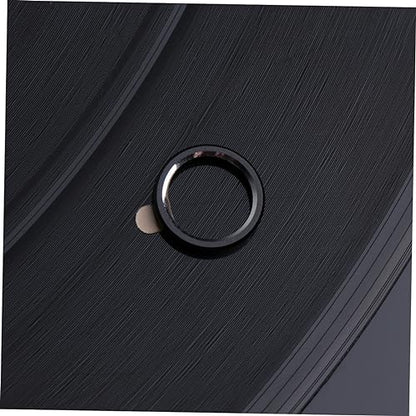 Lurrose 3pcs Metal Phone Lens Protector -scratch Camera Lens Cover for Full Surround Metal Texture Easy Application Black - color: Black
