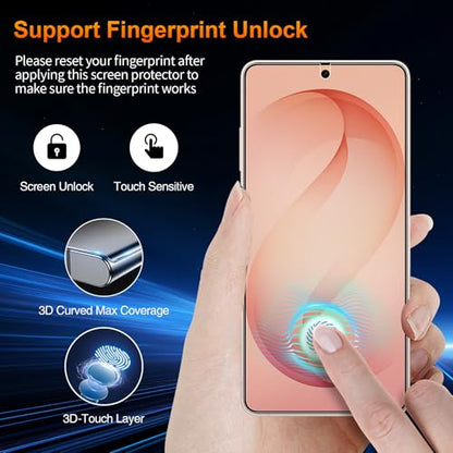 2 Pack for Samsung Galaxy S26 Matte Privacy Screen Protector - size: Samsung Galaxy S26