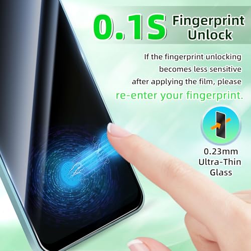 3+3 Privacy Screen Protector for Samsung Galaxy A15 5G Camera Protector