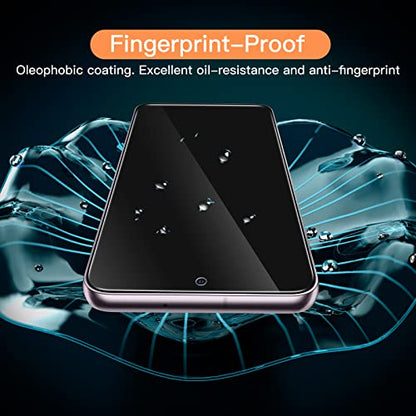 JETech Screen Protector for Samsung Galaxy S23 Plus, 3-Pack | HD Clear, Fingerprint ID Compatible, Anti-Scratch Glass - size: Galaxy S23 Plus