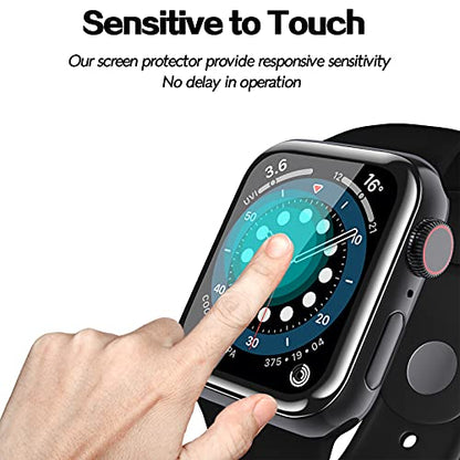 geekboy 2 Pack Glass Screen Protector for Apple Watch Series 6/SE/5/4, 40mm - size: 40 mm