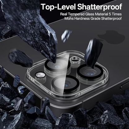 Wiaocit Camera Lens Protector for iPhone 15 Pro/iPhone 15 Pro Max
