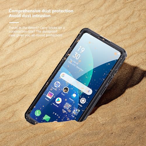 Waterproof Phone Case for Samsung Galaxy S26 Ultra Protective Black - color: Black, size: Samsung Galaxy S26 Ultra