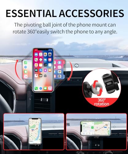 Car Phone Mount for 2021-2024 Ford F-150 Accessories, Magsafe Magnetic Clip - size: for 2021 2022 2023 2024 Ford F-150