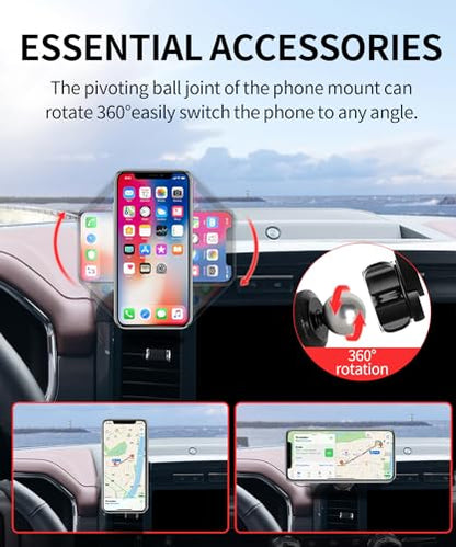 Car Phone Mount for 2021-2024 Ford F-150 Accessories, Magsafe Magnetic Clip - size: for 2021 2022 2023 2024 Ford F-150