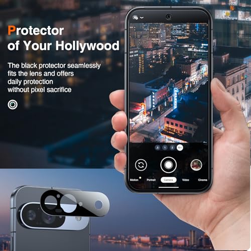 LK 2 Pack for Google Pixel 9 Screen Protector+2 Pack Camera Lens Protector - size: Pixel 9