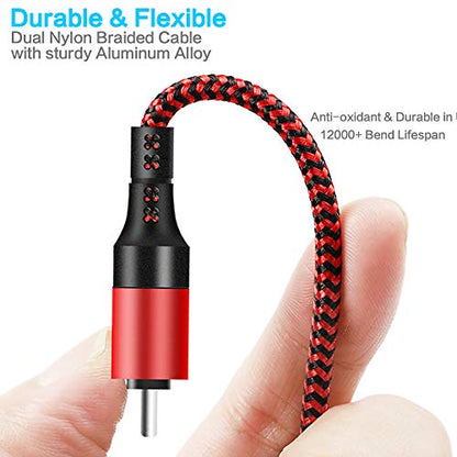 6-in-1 Multi Charging Cable, Charging Cords for Multiple Devices