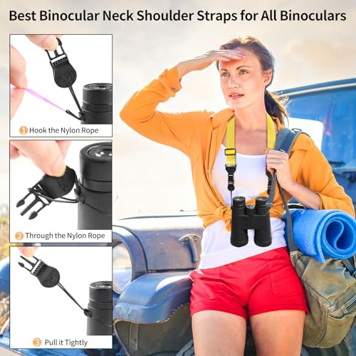 FIEIL 5 Pack Nylon iPad Strap, Adjustable Camera Neck Strap, Comfortable Shoulder Strap for iPad, Cellphone Tablet, Camera, Laptop, Binocular, Luggage Bag(Bright Yellow Universal Neck Lanyard) - size: 5 Pack Bright Yellow