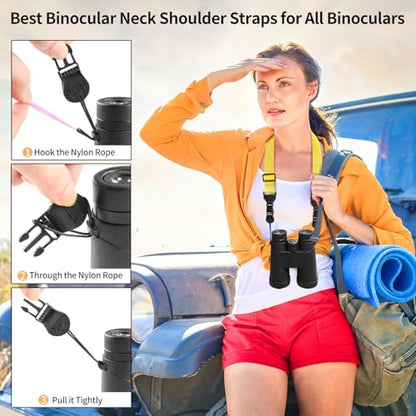 FIEIL 5 Pack Nylon iPad Strap, Adjustable Camera Neck Strap, Comfortable Shoulder Strap for iPad, Cellphone Tablet, Camera, Laptop, Binocular, Luggage Bag(Bright Yellow Universal Neck Lanyard) - size: 5 Pack Bright Yellow