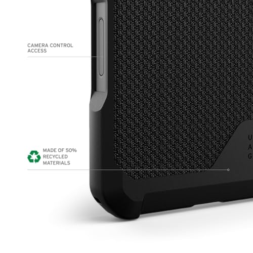 URBAN ARMOR GEAR UAG Designed for iPhone 16 Pro Max Case 6.9" Metropolis LT - Compatible with MagSafe Charging Rugged Shockproof Anti-Slip Military Grade Protective Cover, Kevlar Black - color: Metropolis LT - Kevlar Black