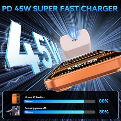 Phone 17 16 Pro Max Charger Fast Charging, 45W Super Fast USB C Charger Block with 10FT Extra Long Fast Charging Cable for 17 16 Pro Max/17 16/16 Plus,15 Pro Max/15 Pro/15, Android Phone-Pink - color: pink, size: 10 Ft