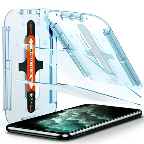 Spigen GlasTR EZ FIT Screen Protector for iPhone 11 Pro Max/XS Max (6.5) - size: iPhone 11 Pro Max / iPhone XS Max