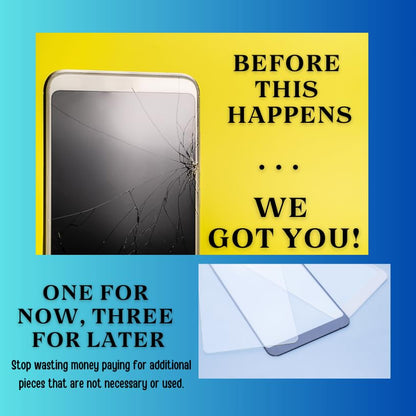 3 Pack, (2 Clear 1 Anti Privacy) MULTI PACK Designed for iPhone 15 Pro (6.1") Screen Protector Tempered Glass, Case Friendly, Anti Scratch, (9H) Ultra Resistant (15) - size: 15