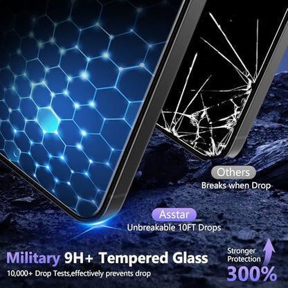 Asstar 2 Pack for Samsung Galaxy S26 Privacy Screen Protector - color: Black-Galaxy S26