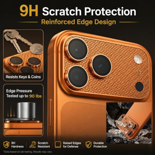 LITO Metal Camera Lens Protector for iPhone 17 Pro Max, Deep Blue - color: Deep Blue