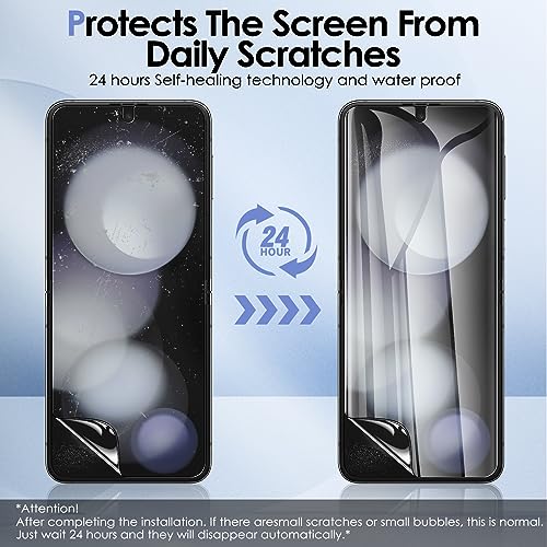 [2 Sets 6 Pack] for Samsung Galaxy Z Flip 5 Privacy Screen Protector